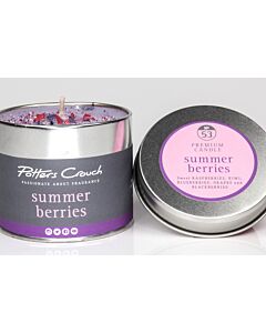 Potters Crouch Candle Tin Summer Berries